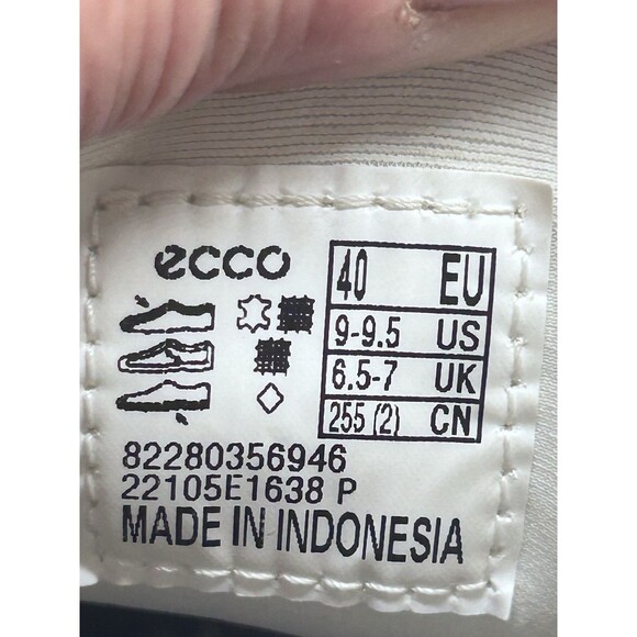 Ecco Biom 2.1 Natural Motion Womens Sport Tennie Shoe Size 9.5 White - Picture 3 of 8